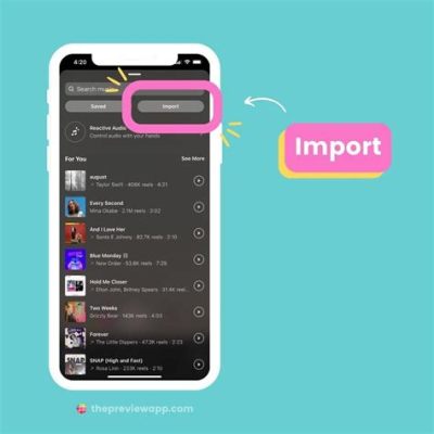 how do you add your own music to instagram