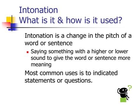 intonation meaning music